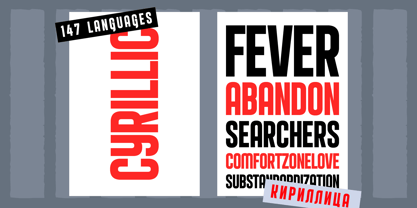 Delonie Font Poster 6