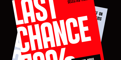 Delonie Font Poster 10