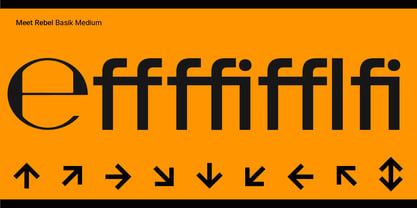 Rebel Basik Font Poster 12