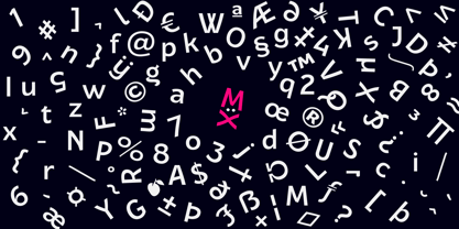 Iommyz Font Poster 13