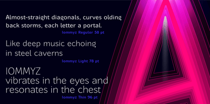 Iommyz Font Poster 4