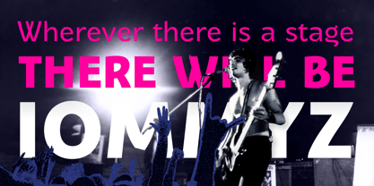 Iommyz Font Poster 11