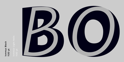 Iommyz Font Poster 7