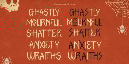 Ghosoul Font Poster 3