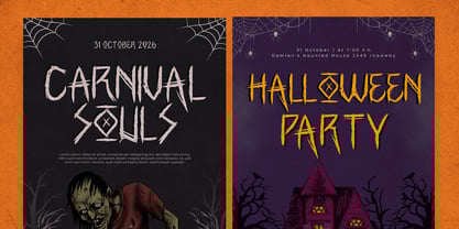 Ghosoul Font Poster 10