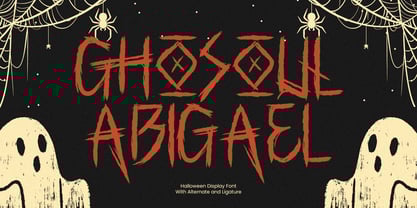 Ghosoul Font Poster 1