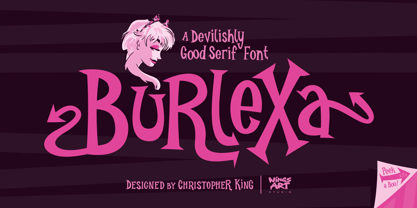 Burlexa Font Poster 1