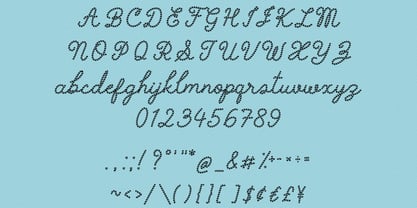 Tis De Candy Font Poster 5