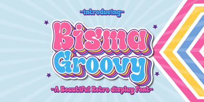 Bisma Groovy Font Poster 1