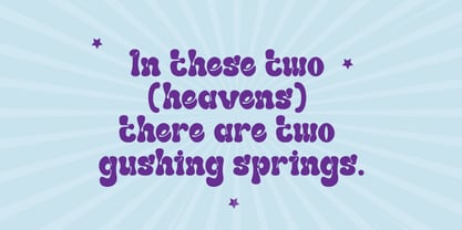 Bisma Groovy Font Poster 8