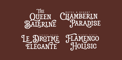 Alendro Font Poster 2