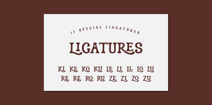 Alendro Font Poster 6