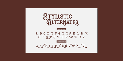 Alendro Font Poster 7