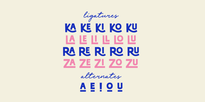 Clariza Sparks Font Poster 3
