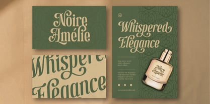 Majestic Letters Font Poster 6
