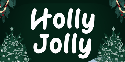 Christmas Zone Display Font Poster 3