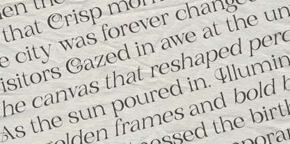 The Jorway Font Poster 8