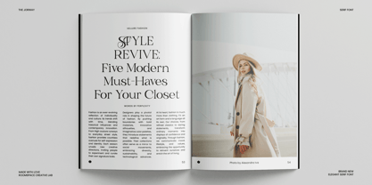 The Jorway Font Poster 4