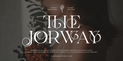 The Jorway Font Poster 1