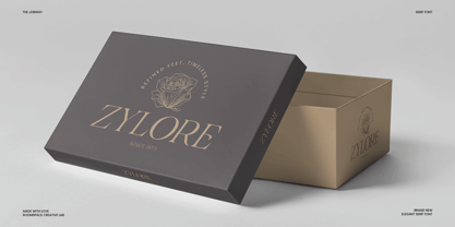 The Jorway Font Poster 7