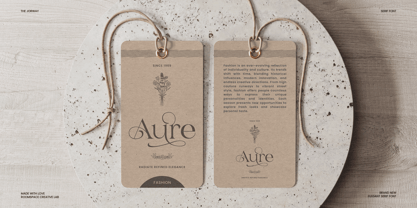 The Jorway Font Poster 2