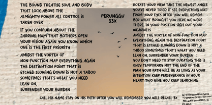 Blank Canvas Font Poster 4