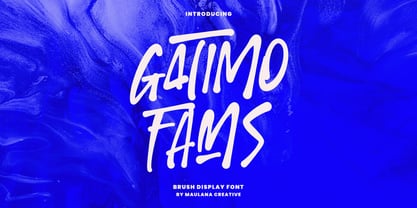 MC Gatimo Fams Font Poster 1