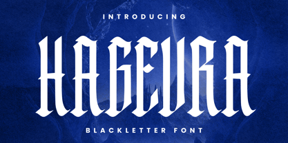 Hagevra Font Poster 1