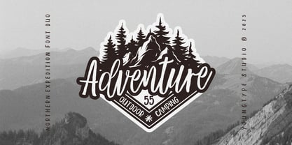 Flowtastic Expedition Font Poster 3