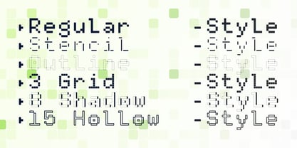 Pixmon Font Poster 8