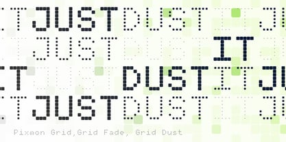 Pixmon Font Poster 3