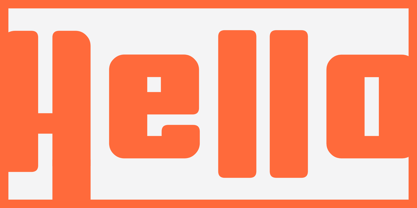 Symet Rounded Font Poster 6