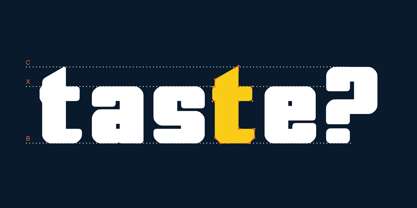 Symet Rounded Font Poster 3