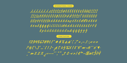 Hicoby Font Poster 13