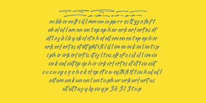 Hicoby Font Poster 14