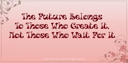 Corenesia Font Poster 4