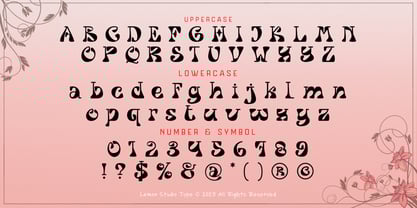 Corenesia Font Poster 2