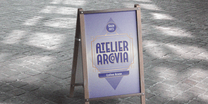 Lacore Font Poster 4