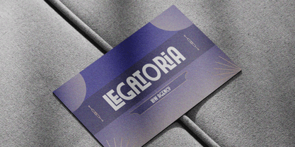 Lacore Font Poster 6