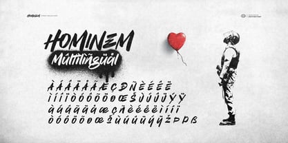 Hominem Font Poster 7