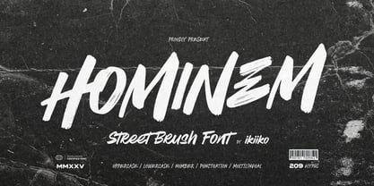 Hominem Font Poster 1