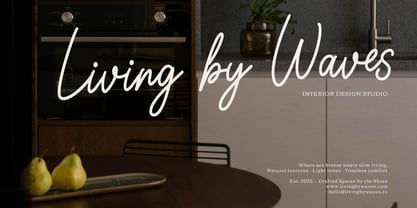 Forgotten Shores Font Poster 2
