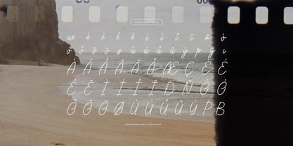 Forgotten Shores Font Poster 11