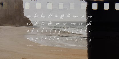 Forgotten Shores Font Poster 12