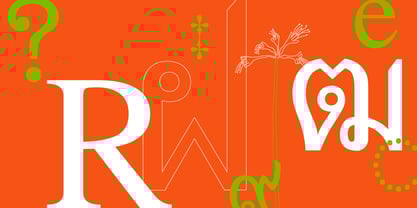 EucrosiaUPC Font Poster 2