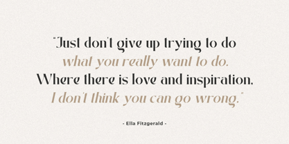 Badger Glance Font Poster 8