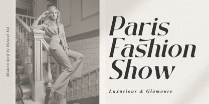 Badger Glance Font Poster 2