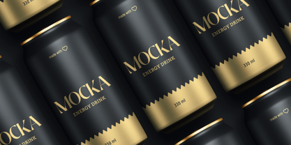 Badger Glance Font Poster 6