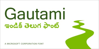 Gautami Font Poster 1