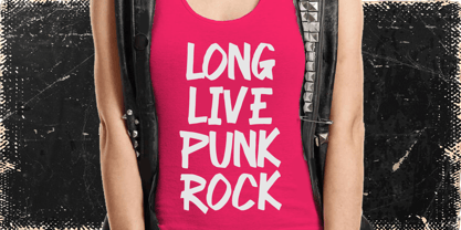 Anarchy Handwriting Font Poster 3